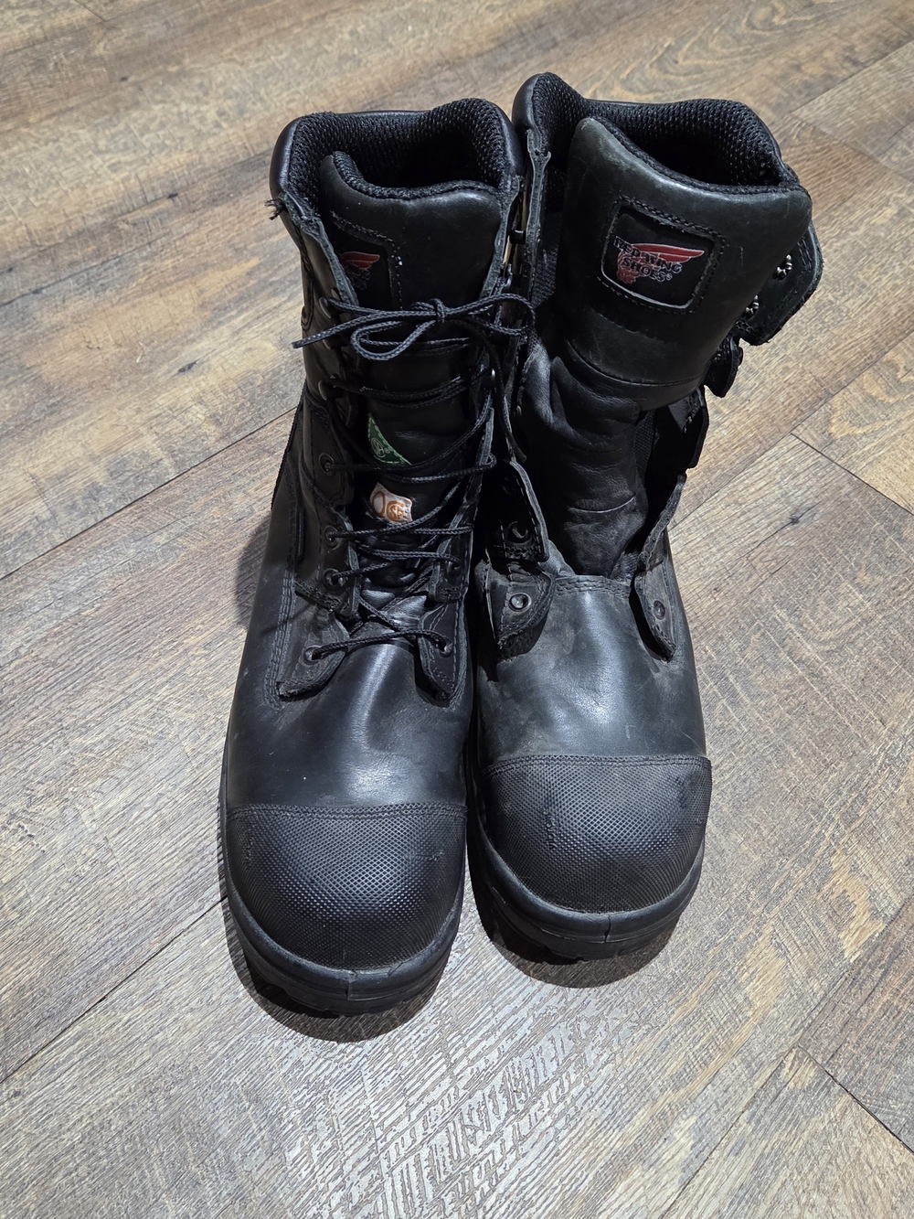 Red Wing Shoes Black Tactical Work Boots